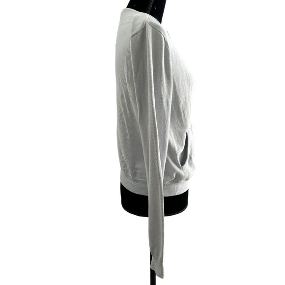 Tail Activewear  Women's Vintage Full Zip Silk Sweater Size Small - Picture 3 of 12